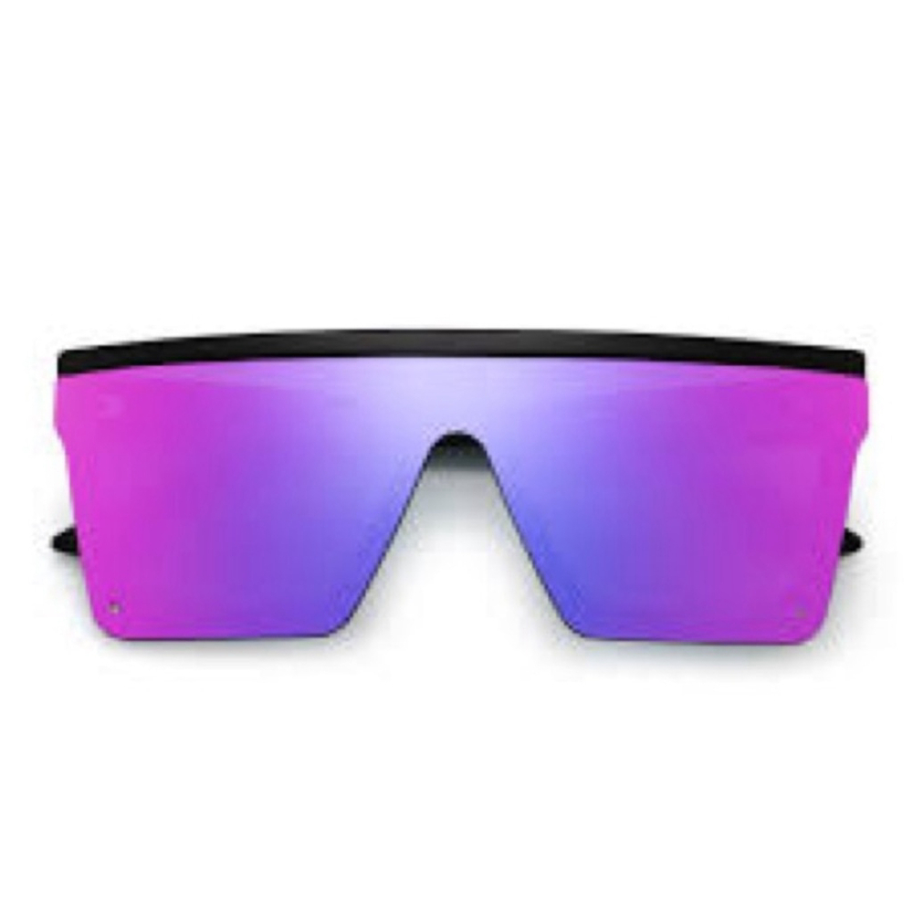 Women Square Big Frame Mirror Retro SunGlasses